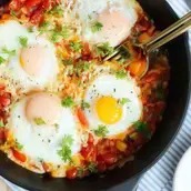 Eggs with Tomatoes