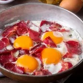 Eggs with Pastrami